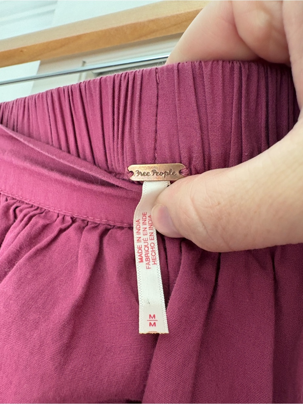 Free People Plum Ruffled Midi Skirt - Picture 2 of 3